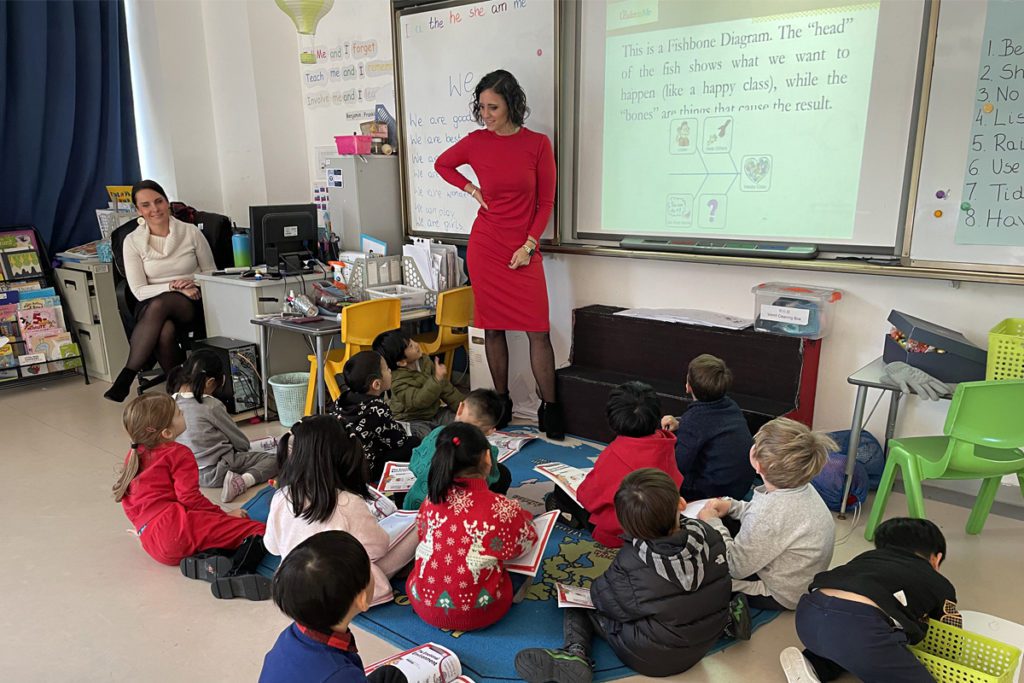 Math in US at QISS 2 leader in me