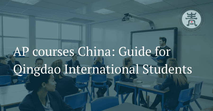 AP Courses China: Guide for Qingdao International Students 7 International students attending an AP classroom in China, illustrating Advanced Placement courses and academic pathways for Qingdao international students