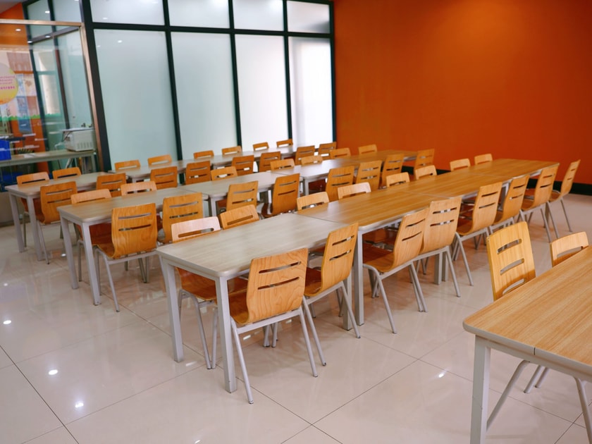 Model UN in School: Skills That Last a Lifetime 1 Modern QISS cafeteria and collaborative common space where students gather between conference sessions and committee debates